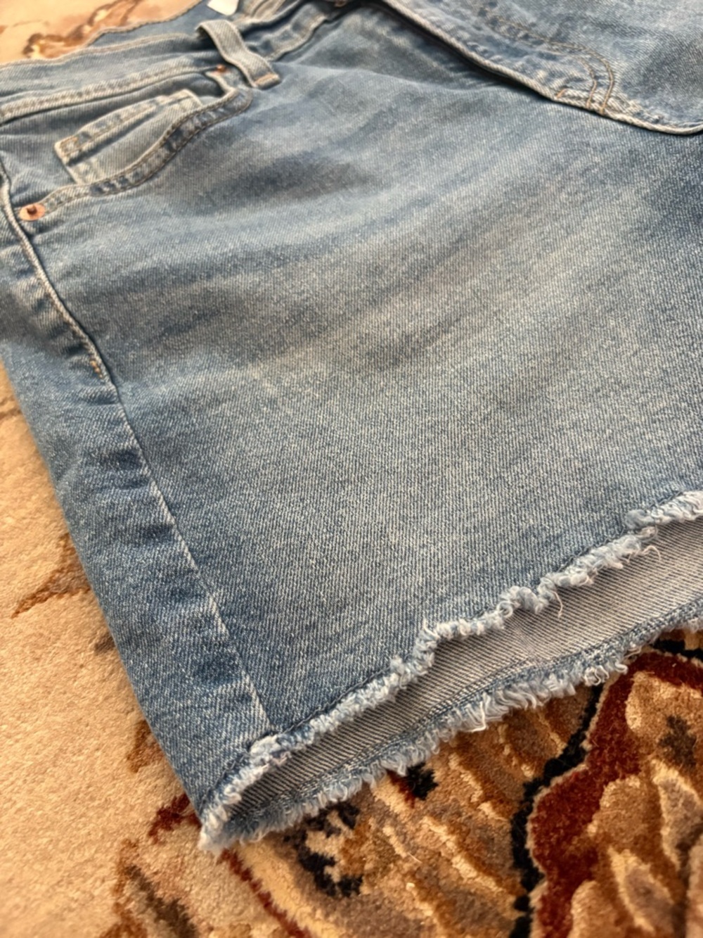 Denizen from Levi's Light Blue Denim 90s Loose Shorts - Picture 2 of 9